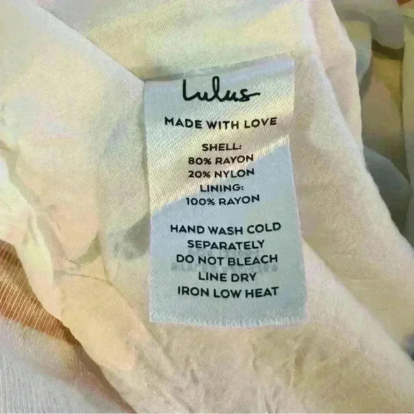 Lulu’s ruffle skirt flutter sleeve rayon blend mini dress - Picture 9 of 9